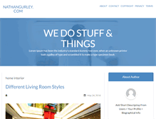 Tablet Screenshot of nathangurley.com